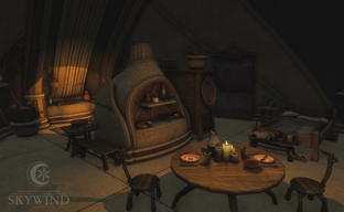 Nuevas capturas de pantalla de Skywind, la nueva versión de Morrowind en el motor de Skyrim. Se mostraron las cabañas actualizadas de la Casa Redoran