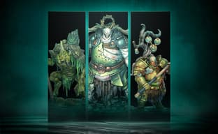 La comunidad de fans mostró miniaturas pintadas de los villanos del juego de mesa Warhammer Quest: Darkwater