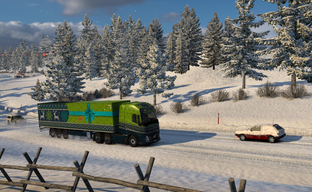 Winter has come to Euro Truck Simulator 2 and ATS - a New Year's event with rewards has started