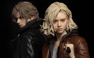 Capcom unveils statues of Grace Ascroft and Leon S. Kennedy from Resident Evil Requiem