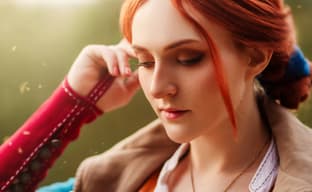 Cosplayer Reincarnated as Triss Merigold from "The Witcher 3: Wild Hunt"