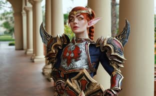 Cosplayer Embodies Lady Liadrin from World of Warcraft: Matriarch of the Blood Knights