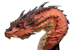 Weta Workshop to Re-release Smaug Bust from "The Hobbit": Return of the Fire-Breathing Dragon
