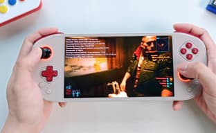 Cyberpunk 2077 and Hollow Knight: Silksong Played on Mangmi Pocket Max Handheld
