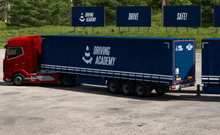 Euro Truck Simulator 2 and ATS to Get New Training Module - Double Trailer Shown