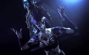 Cosplayer Appears as Shar from Baldur's Gate 3 - Goddess of Night, Loss, and Oblivion