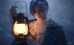 Cosplayer Embodies Sophia from Lies of P - A Mysterious Mentor with Azure Hair