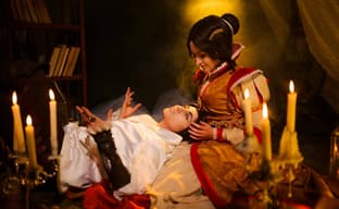 Cosplayers Appeared as Ezio and Cristina from Assassin's Creed: Brotherhood - A Love That Never Came True