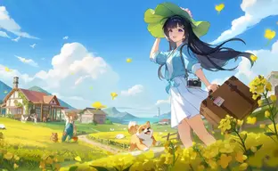 Стилизованный под аниме симулятор жизни Starsand Island выйдет в феврале