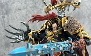 Вышел обзорный ролик фигурки Абаддона Разорителя из Warhammer 40,000 от JoyToy 