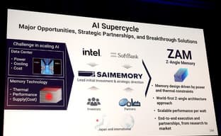 Intel впервые показала прототип своей Z-памяти, претендующей на альтернативу HBM
