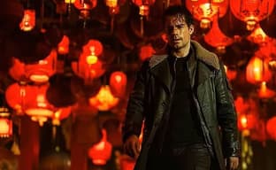 Henry Cavill rides a motorcycle in new footage from the set of \"Highlander\"