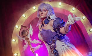 Cosplayer encarna la imagen de Zaryanka de Honkai: Star Rail: la cantante galoviana de Penacony