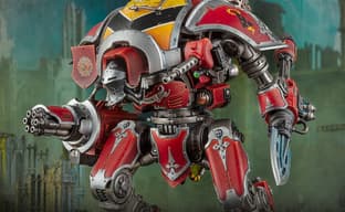 Warhammer 40,000 creators unveil the miniature of the imperial knight "Destrier"