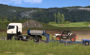 Euro Truck Simulator 2 y ATS reciben expansiones con "Bobcats" y otra maquinaria