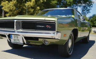 American Truck Simulator car in real life - Dodge Charger 1969 shown