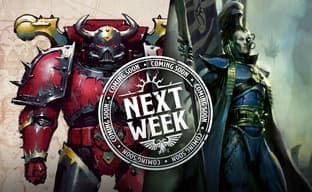 Los autores de Warhammer 40,000 se preparan para abrir la preventa de patrullas de combate con miniaturas de caóticos, Eldar y Kroot