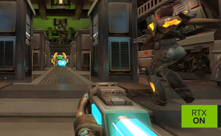 NVIDIA Showed RTX Remaster of Quake III Arena - Early Version with Updated "Area 15 NVIDIA Bunker" Map Available