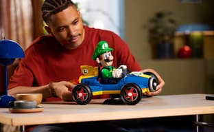 LEGO opens pre-order for a construction set with Luigi and the Mach 8 kart from the Mario Kart series