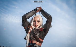 Model Showed Ciri Cosplay from The Witcher IV: Having Overcome the Trial of the Grasses