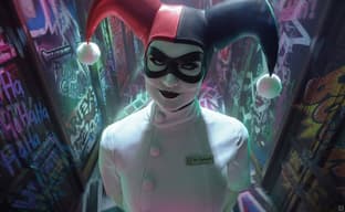 Model embodies Harley Quinn from the DC universe: a trap for Batman in a dental office