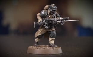 Warhammer 40,000 Authors Release Video Guide on Painting a Krieg Miniature in Steel Legion Colors