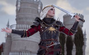 Cosplayer showed Ciri from The Witcher 3: Wild Hunt - meeting with the Empress of Nilfgaard