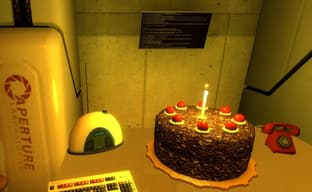 "Bombora" showed the cover of the book "Portal. Cube, Cake, and Artificial Intelligence"