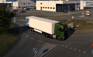 Icelandic city of Keflavik in Euro Truck Simulator 2 - new screenshots of the "land of fire and ice" expansion