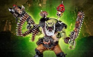 Представлена миниатюра Босса Нобов для орков из настольной игры Warhammer 40,000