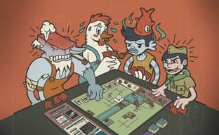 El juego de mesa Townsfolk Tussle se lanzará en Rusia: absurdo, humor negro y la atmósfera de los dibujos animados antiguos