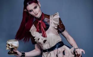 Cosplayer Shows the Process of Creating a Drukhari Maid Costume from Warhammer 40,000