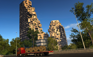 Euro Truck Simulator 2 will feature a new Amsterdam with a road that no longer exists in reality - screenshots of the Benelux update have appeared