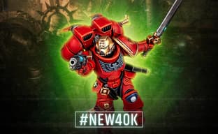 Vanguard Veteran Miniature from the "Armageddon" Set for Warhammer 40,000 Unveiled