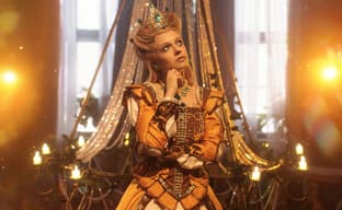 Cosplayer showed Duchess Anna Henrietta from the "The Witcher 3: Wild Hunt - Blood and Wine" expansion
