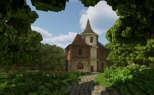 A fantasy sandbox in the style of Minecraft with multi-layered simulation has been released on Steam
