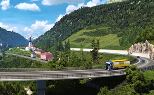 Gameplay of Console Versions of Euro Truck Simulator 2 and ATS - Developers Talk About Working on Simulator Ports
