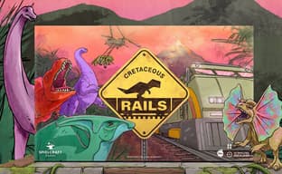 Cretaceous Rails, a tabletop Eurogame, to be Released in Russia: Trains, Dinosaurs, and Tourists from the Future