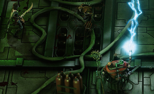 Vivisector Martinax en Warhammer 40,000: Rogue Trader - Owlcat mostró un teaser del DLC sobre los Necrones The Infinite Museion
