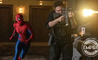 El fotograma oficial de "Spider-Man: New Day" confirma la autenticidad de la foto filtrada con Sadie Sink y The Punisher