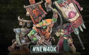 El equipo de Games Workshop pintó las miniaturas del set de inicio "Armageddon" para Warhammer 40,000