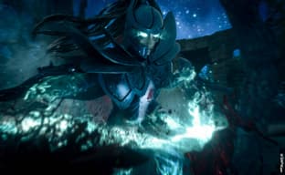 Cosplayer presented Phantom Assassin from Dota 2 - an assassin from the "Sisters of the Veil" order