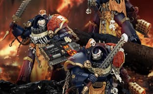 JoyToy opens pre-orders for eight "Night Lords" Space Marine figures from Warhammer: The Horus Heresy