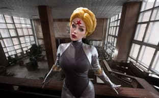 Una cosplayer se transformó en la Gemela de Atomic Heart, la guardaespaldas perfecta