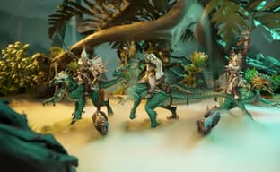 Warhammer 40,000: Kill Team Announces "Exodites" Set - Aeldari on Dragons