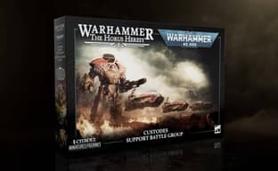Warhammer 40,000 y The Horus Heresy recibirán el set "Custodes Support Battle Group"