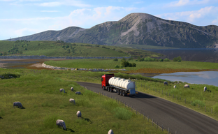 В Euro Truck Simulator 2 появится новая трасса и аббатство Кайлмор — скриншоты дополнения про Ирландию