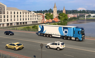 Euro Truck Simulator 2 añadirá la nueva ciudad de Inverness: capturas de pantalla de la remodelación del Reino Unido