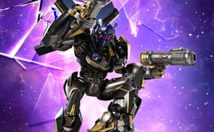 Threezero announced a Goldbug Autobot figure from the "Shattered Glass" Transformers universe