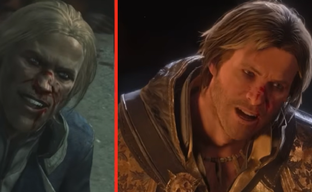Cutscenes from the Assassin's Creed Black Flag Resynced remake compared to the original game